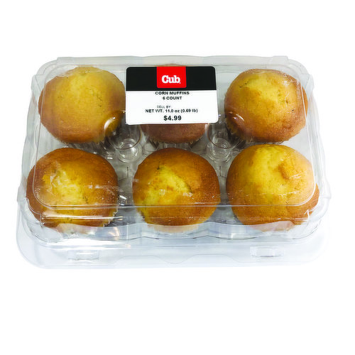 Cub Bakery Corn Muffins
6 Count