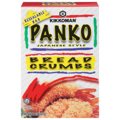 Kikkoman Bread Crumbs, Panko, Japanese Style