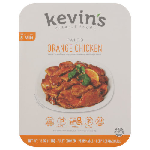 Kevin's Natural Foods Orange Chicken, Paleo