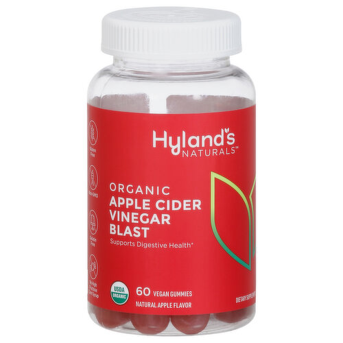 Hyland's Naturals Apple Cider Vinegar Blast, Organic, Natural Apple Flavor