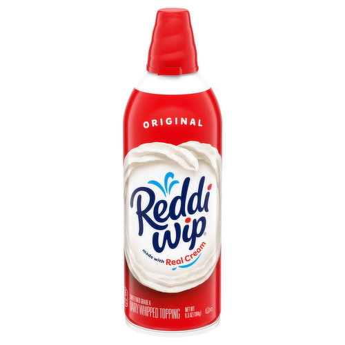 Reddi Wip Original Whipped Topping Made with Real Cream