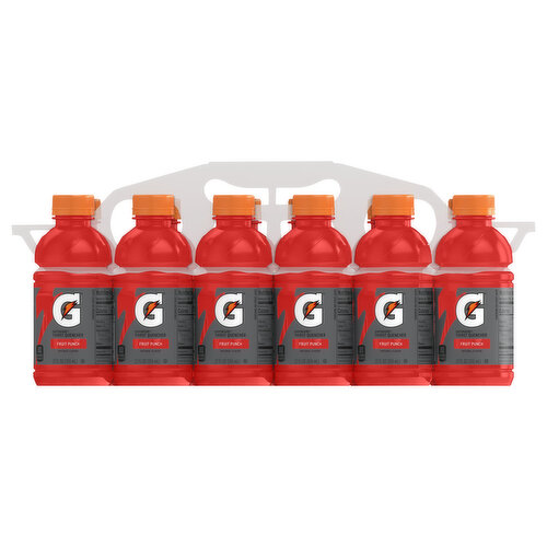 Gatorade Thirst Quencher, Fruit Punch, 12 Pack