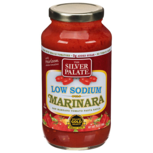 The Silver Palate Tomato Pasta Sauce, San Marzano, Low Sodium, Marinara