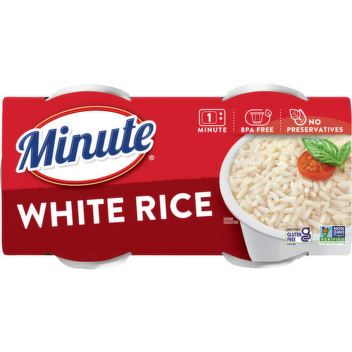 Minute White Rice 8.8 oz 2 cups