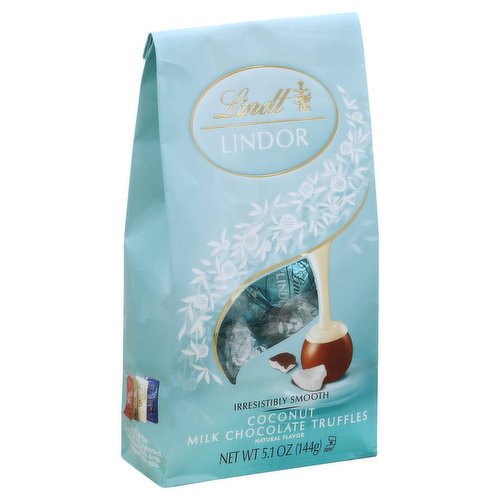 Lindt Truffles, Coconut Milk Chocolate