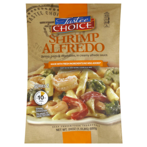 Tastee Choice Shrimp Alfredo