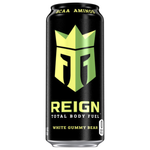 Reign Total Body Fuel Energy Drink, White Gummy Bear