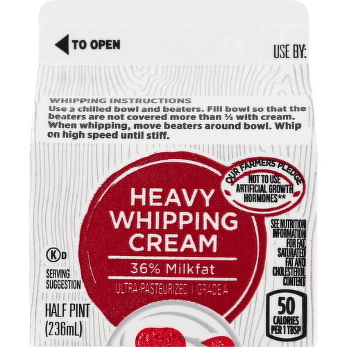 Essential Everyday Whipping Cream Heavy 36 Milkfat