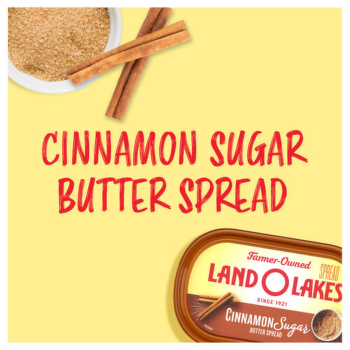 Land O Lakes Cinnamon Sugar Butter Spread, Spreadable