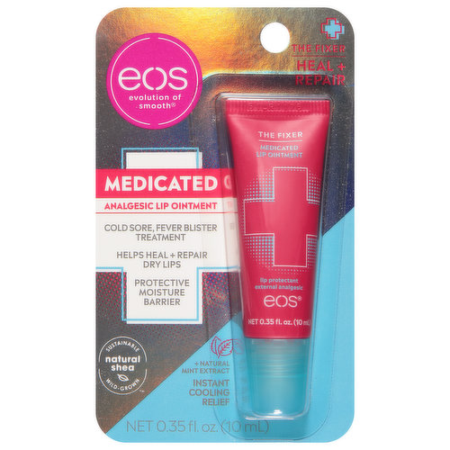 EOS Lip Ointment, Analgesic, Medicated