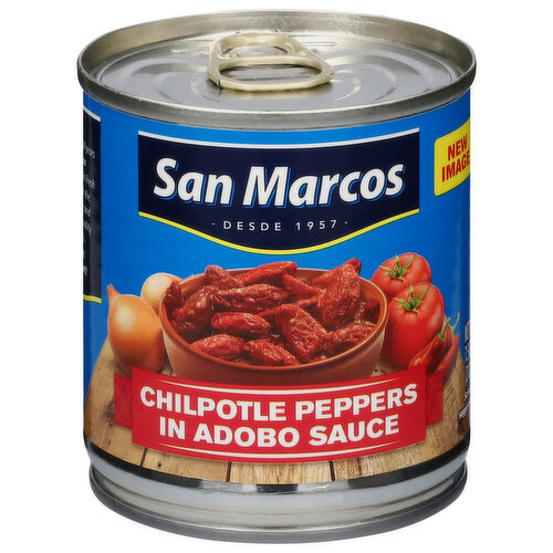 San Marcos Chipotle Peppers, in Adobo Sauce