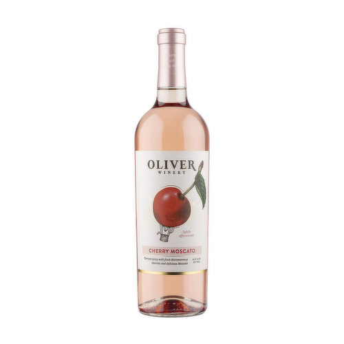 Oliver Winery Cherry Moscato Wine