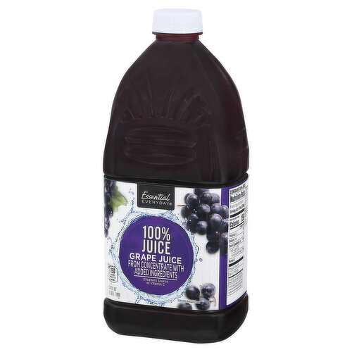 JUICE, 100% GRAPE FROM CONCENTRATE; PLASTIC CUP - Feesers