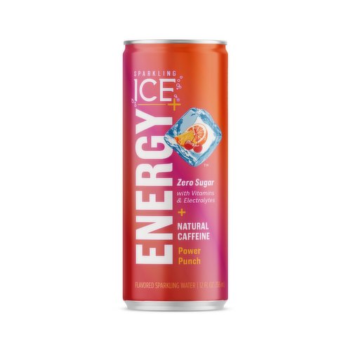 Sparkling Ice Sparkling Ice +Energy Power Punch 12oz Can