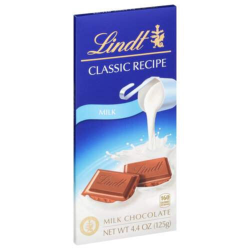 Lindt Classic Recipe Milk Chocolate, Milk