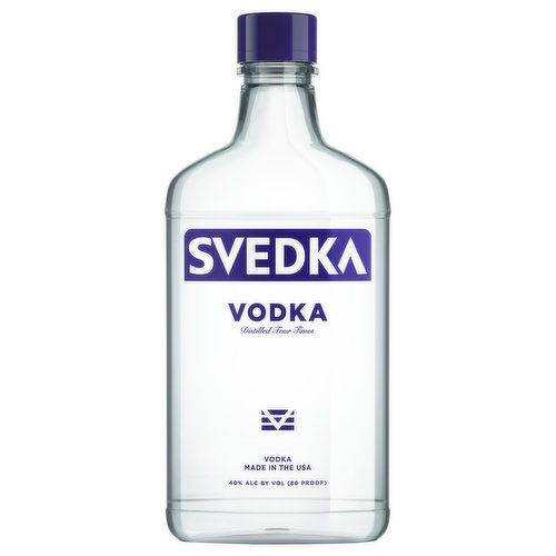 Svedka Vodka, Distilled Four Times