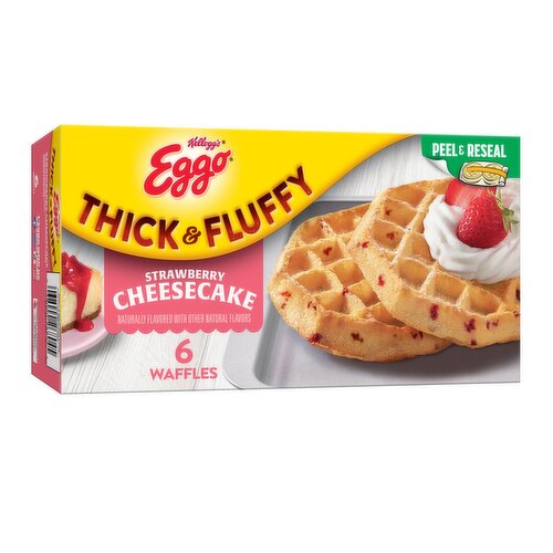 Eggo Frozen Waffles, Strawberry Cheesecake