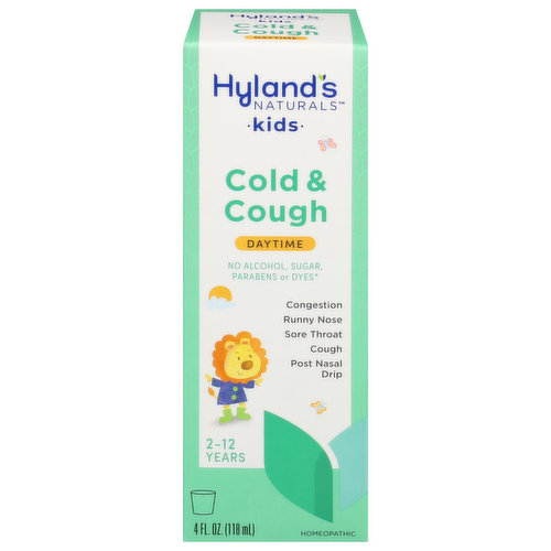 Hyland's Naturals Cold & Cough, Daytime, Kids