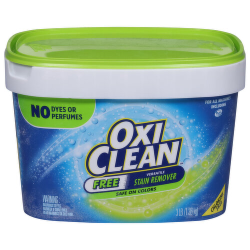 OxiClean Stain Remover, Versatile, Free