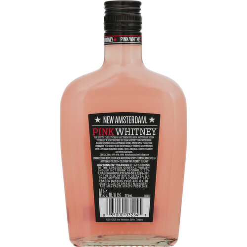 New Amsterdam Pink Whitney Pink Lemonade Vodka