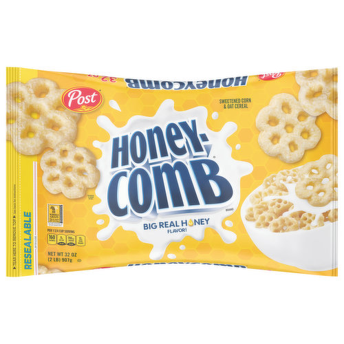 Honey-Comb Cereal, Big Real Honey Flavor