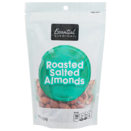 Essential Everyday Almonds, Salted, Roasted