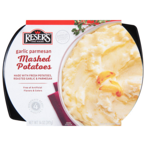 Reser's Mashed Potatoes, Garlic Parmesan