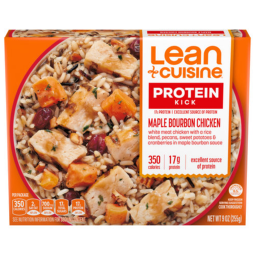 Lean Cuisine Protein Kick Chicken, Maple Bourbon