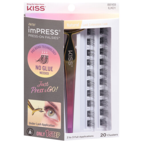 imPress Clusters, Press-On Falsies, Natural