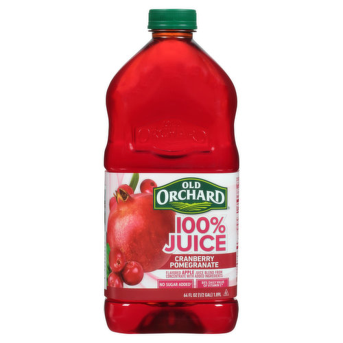 Old Orchard 100% Juice, Cranberry Pomegranate