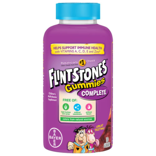 Pediatricians' no. 1 choice children's chewable vitamin brand. Great tasting! Color from natural sources. Great tasting gummies your kids will love!