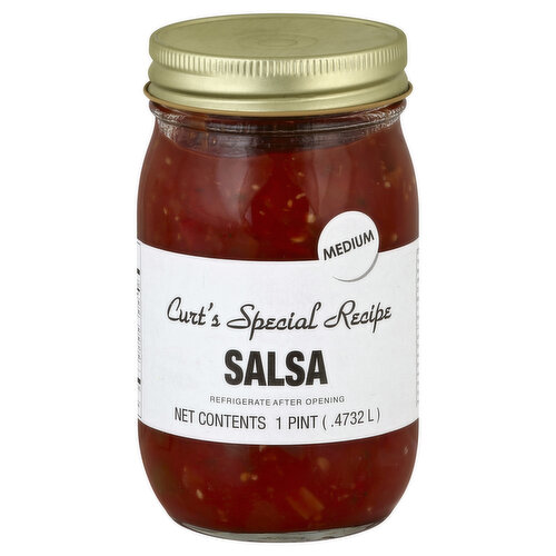 Curt's Special Recipe Salsa, Medium