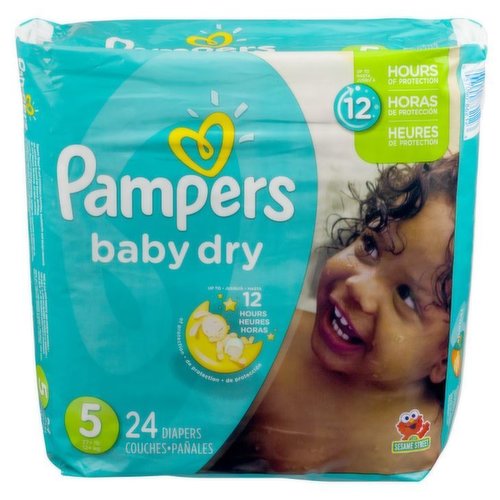 Zeeman overschreden Aardappelen Pampers Baby Dry Diapers Size 5