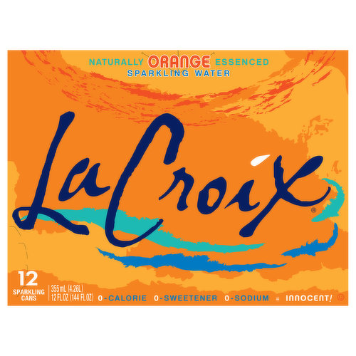 LaCroix Sparkling Water, Orange