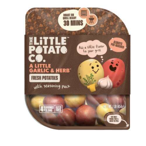 The Little Potato Company Fresh Creamer Potatoes, Variety Pack, 5 lbs