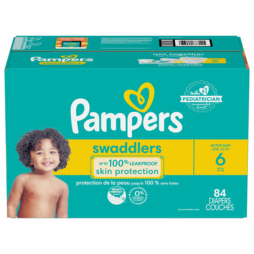 Diapers, Pampers Preemie Swaddlers, 27/pk, 4pk/cs, 55% OFF