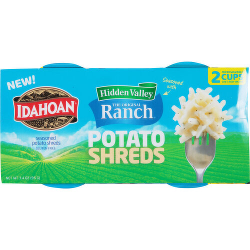 Idahoan® Potato Shreds seasoned with Hidden Valley® Original Ranch®