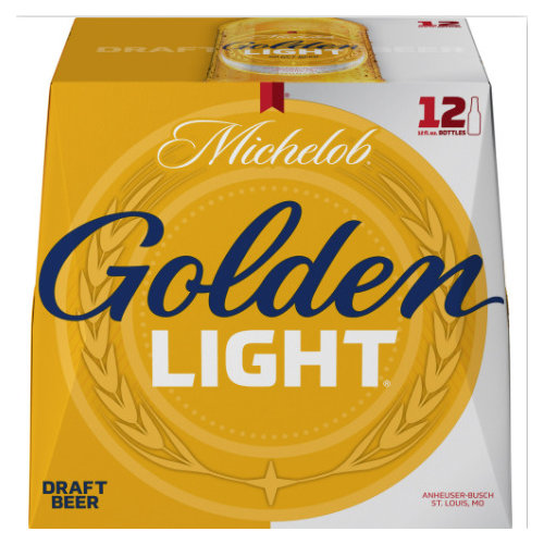 Michelob Golden Light Nucleated 16oz Pint Glass - The Beer Gear Store