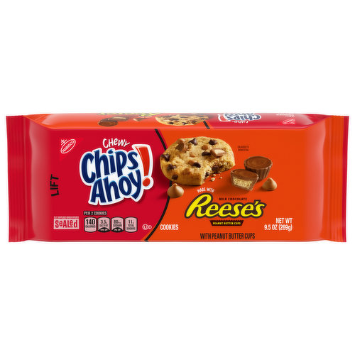 CHIPS AHOY! Chewy Chocolate Chip Cookies with Reese's Peanut Butter Cups