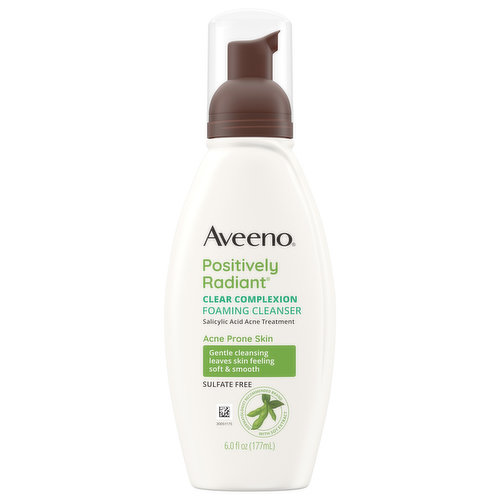 Aveeno Foaming Cleanser, Clear Complexion, Cleanse