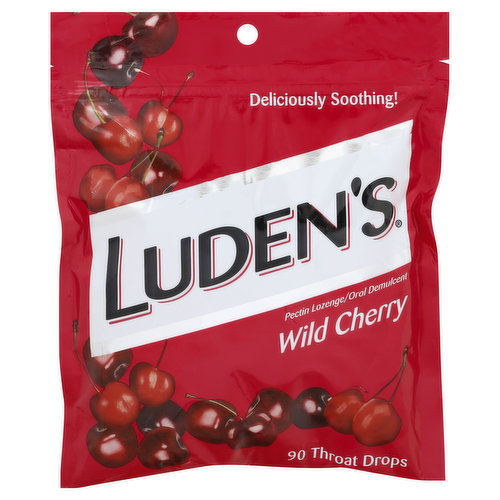 Ludens Throat Drops, Wild Cherry