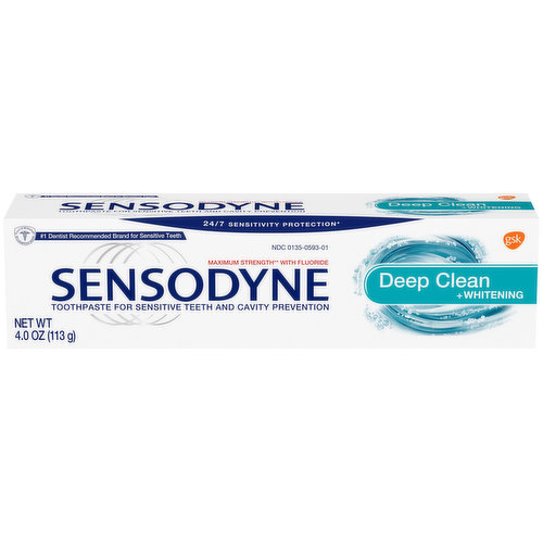 sensodyne deep clean sensitive toothpaste