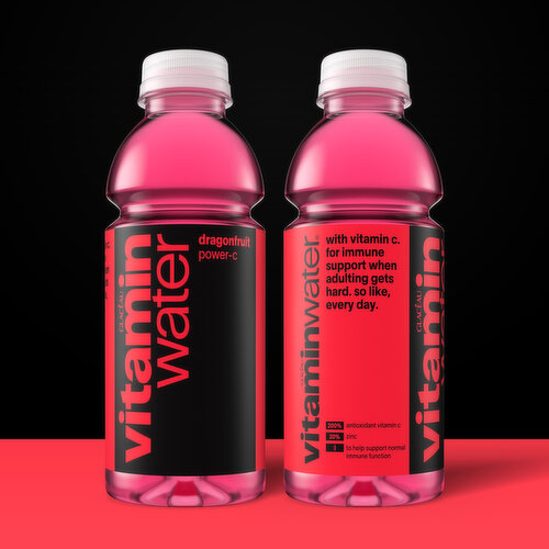vitaminwater Power-C Dragonfruit Nutrient Enhanced Flavored Water Beverage