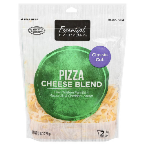 Essential Everyday Cheese Blend, Pizza, Classic Cut