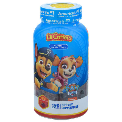 L'il Critters Multivitamin, Paw Patrol, Gummy