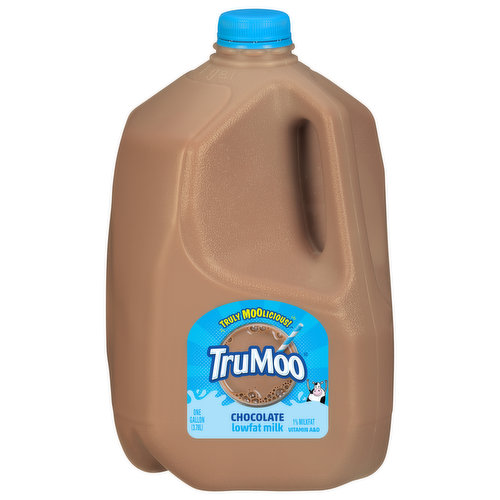 TruMoo Milk, Lowfat, 1% Milkfat, Chocolate