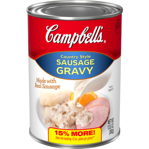 Campbell's® Country Style Sausage Gravy