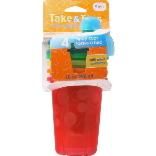 Save on Take & Toss Sippy Cups Spill Proof 10 oz 9m+ Order Online Delivery