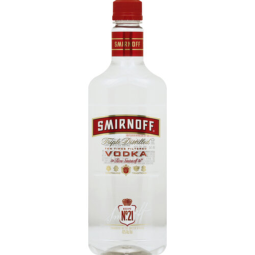 Smirnoff Vodka, Triple Distilled, Recipe No. 21