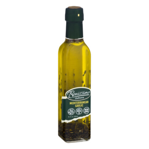 Benissimo Culinary Oil, Mediterranean Garlic